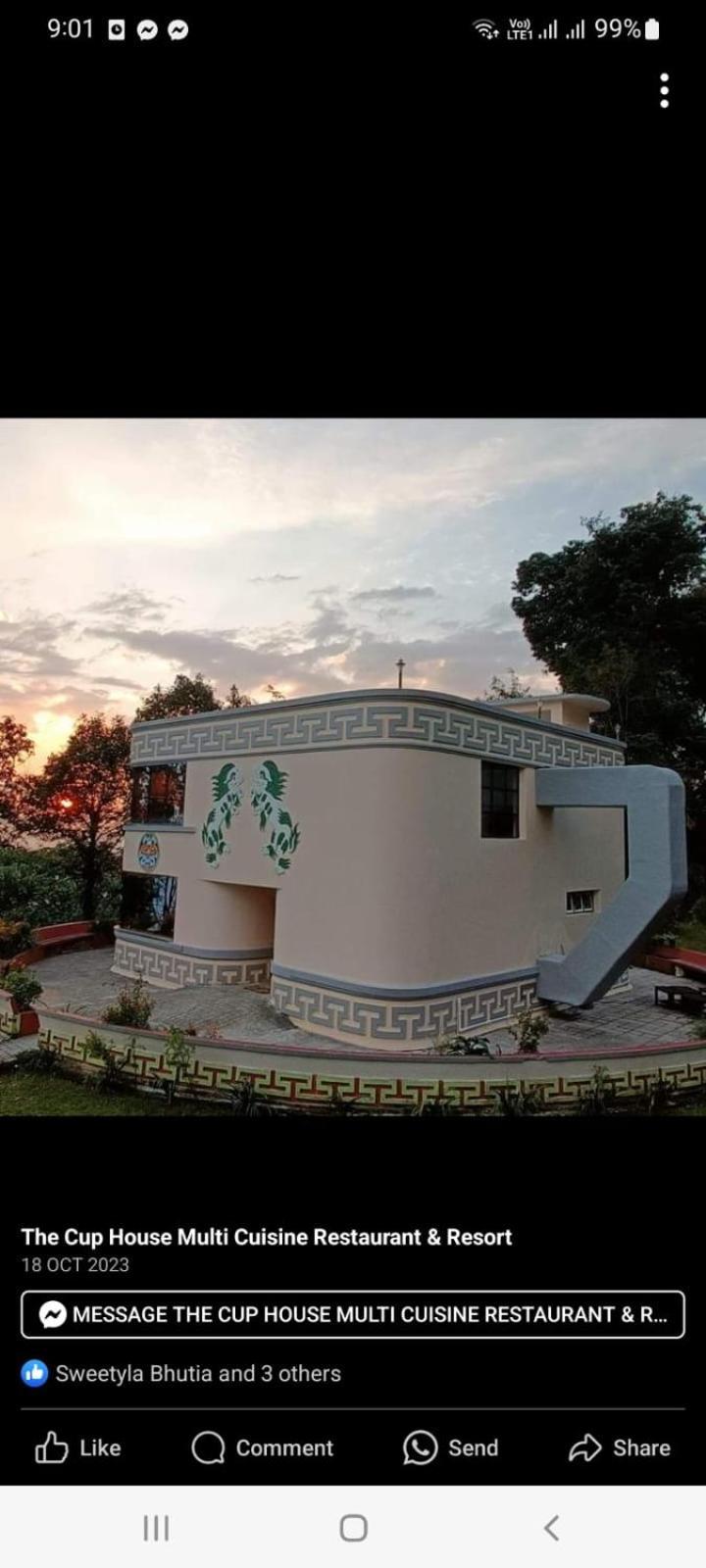Namchi The Cup House Resort מראה חיצוני תמונה